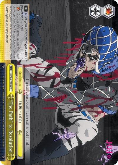 "The Path" to Resolution (JJ/S66-E026 CC) - JoJo's Bizarre Adventure: Golden Wind