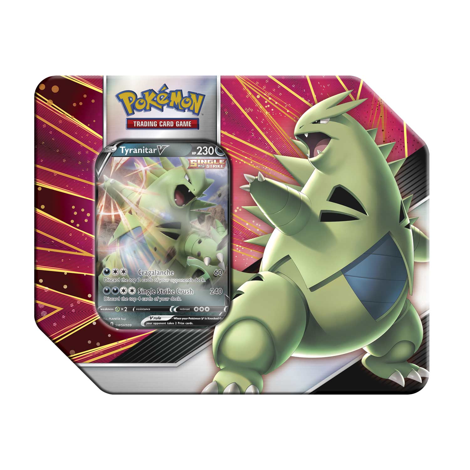 Sword & Shield: Battle Styles - V Strikers Tin (Tyranitar V)