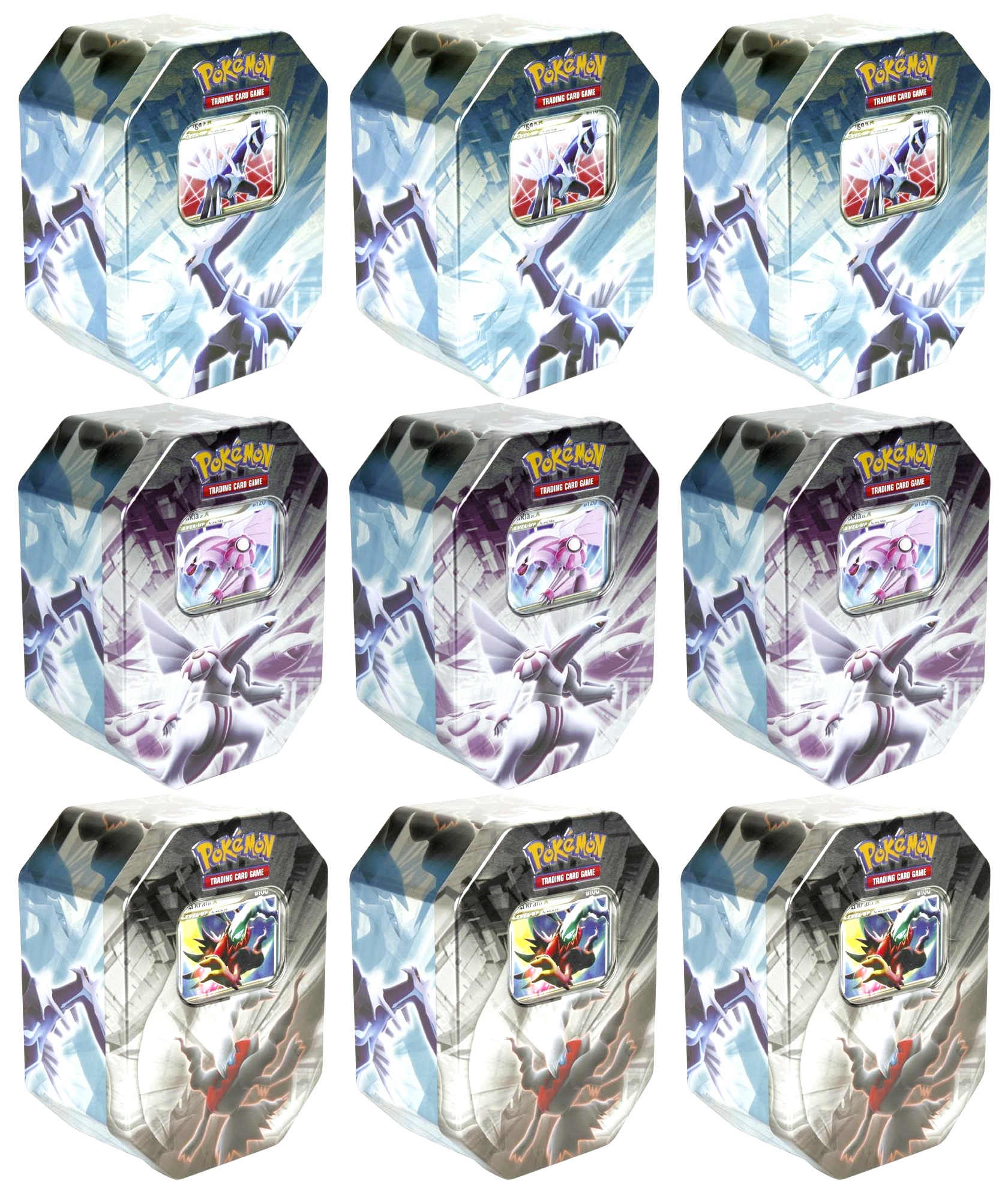 Diamond & Pearl - Collector's Tin Display (Darkrai/Palkia/Dialga) Diamond & Pearl - Collector's Tin Display (Darkrai/Palkia/Dialga)