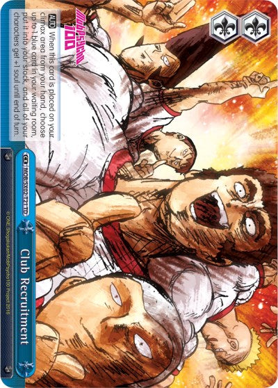 Club Recruitment (Blue) (MOB/SX02-T21 TD) - Mob Psycho 100