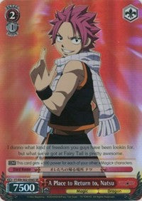 A Place to Return to, Natsu (SR) (FT/EN-S02-056S SR) - Fairy Tail ver.E