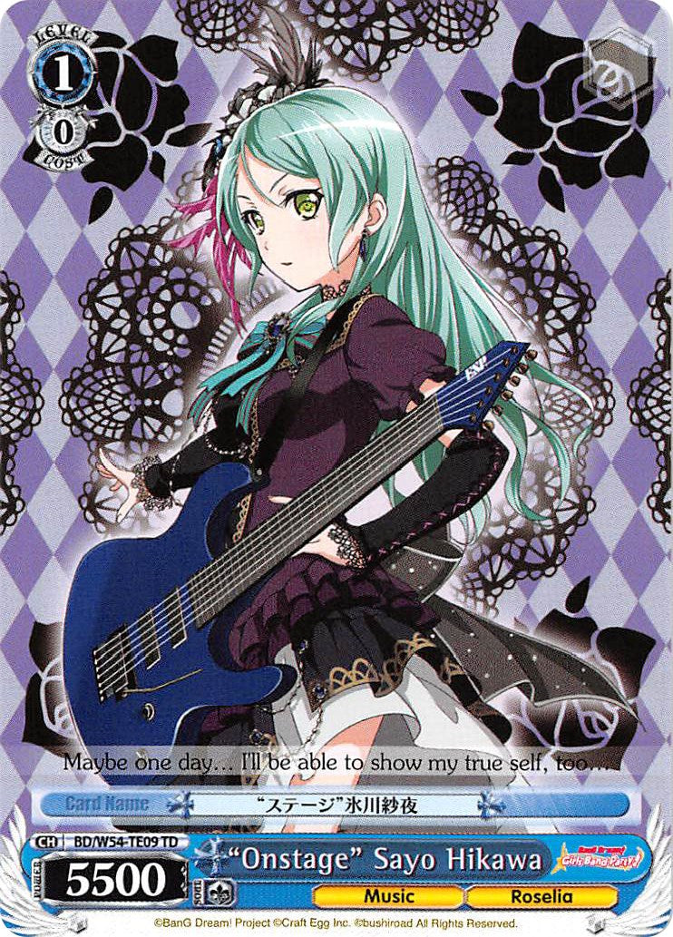 "Onstage" Sayo Hikawa (BD/W54-TE09 TD) - BanG Dream! Girls Band Party!