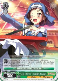 "Stand Firm!" Tsugumi Hazawa (BD/EN-W03-031 R) - BanG Dream! Girls Band Party! MULTI LIVE