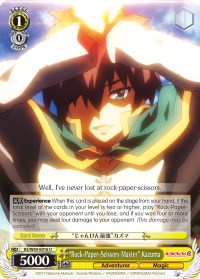 "Rock-Paper-Scissors Master" Kazuma (KS/W55-E016 U) - KonoSuba 2