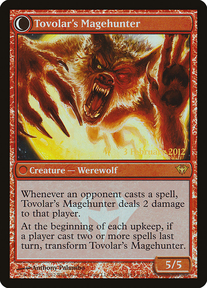 Mondronen Shaman // Tovolar's Magehunter (LARP-98★) - Dark Ascension Promos: (Double Faced Transform) Foil