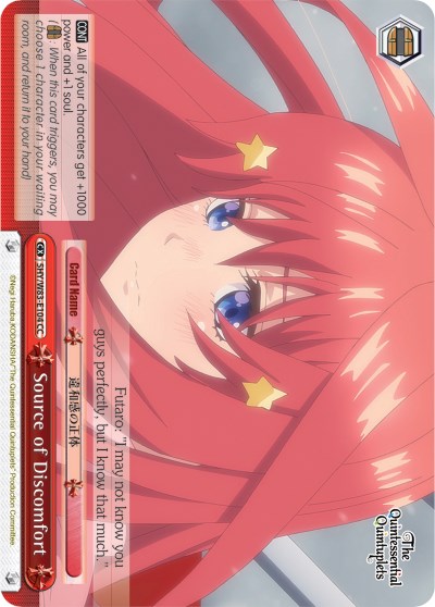 Source of Discomfort (5HY/W83-E104 CC) - The Quintessential Quintuplets