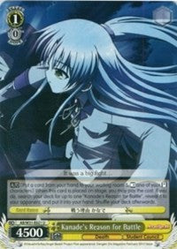 Kanade's Reason for Battle (AB/W31-E021 U) - Angel Beats! Re:Edit