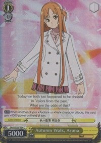 Autumn Walk, Asuna (Parallel Foil) (SAO/SE23-E04 C) - Sword Art Online II