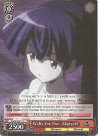 Waltz for Two, Akatsuki (Alternate Art Foil) (LH/SE20-E11 U) - LOG HORIZON