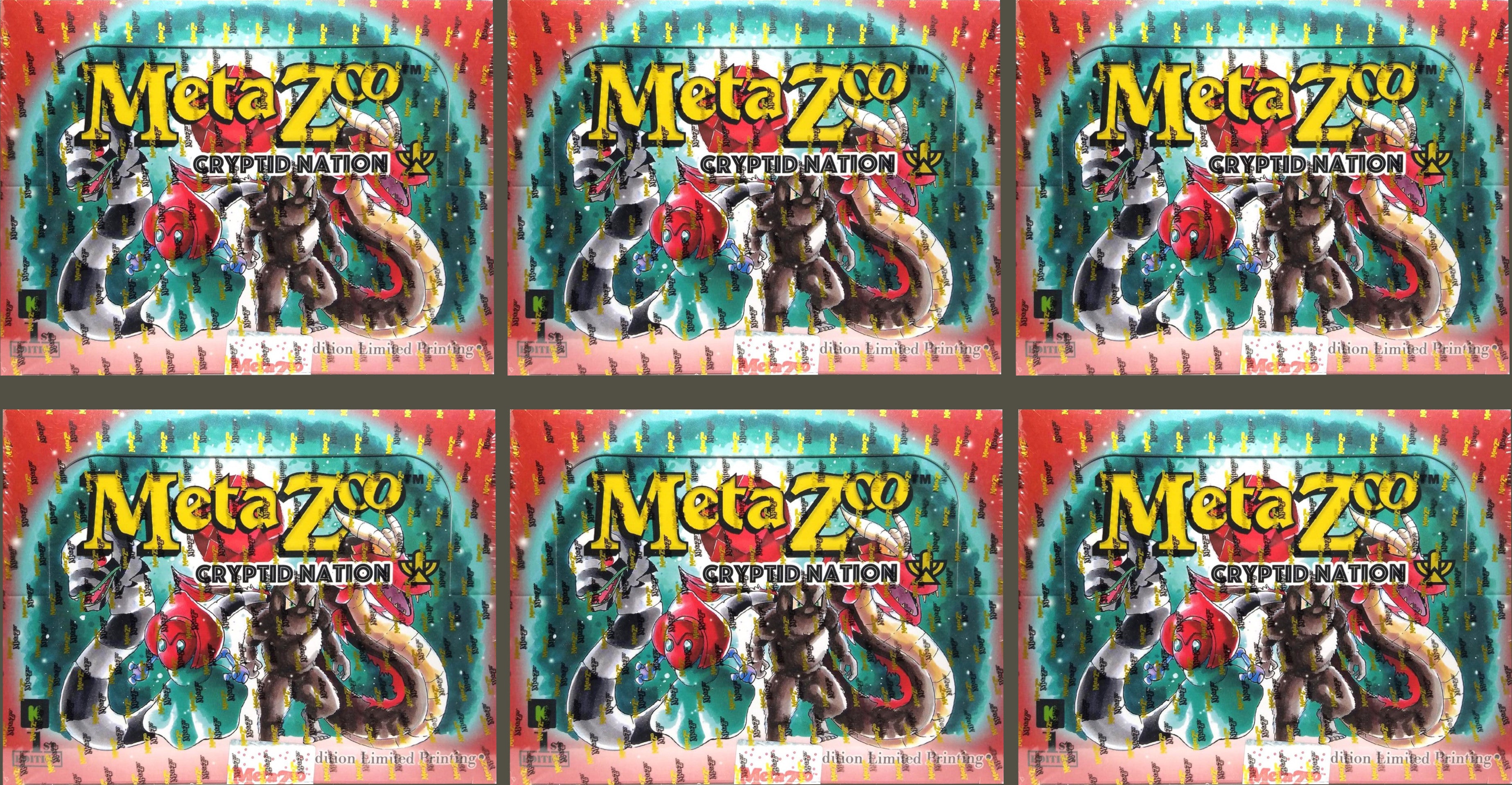 Cryptid Nation - Booster Box Case (Kickstarter Edition)