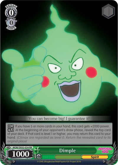 Dimple (MOB/SX02-024 RR) - Mob Psycho 100
