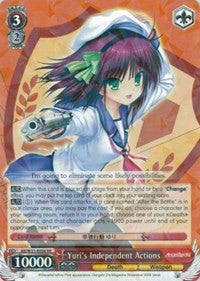 Yuri's Independent Actions (AB/W31-E058 RR) - Angel Beats! Re:Edit