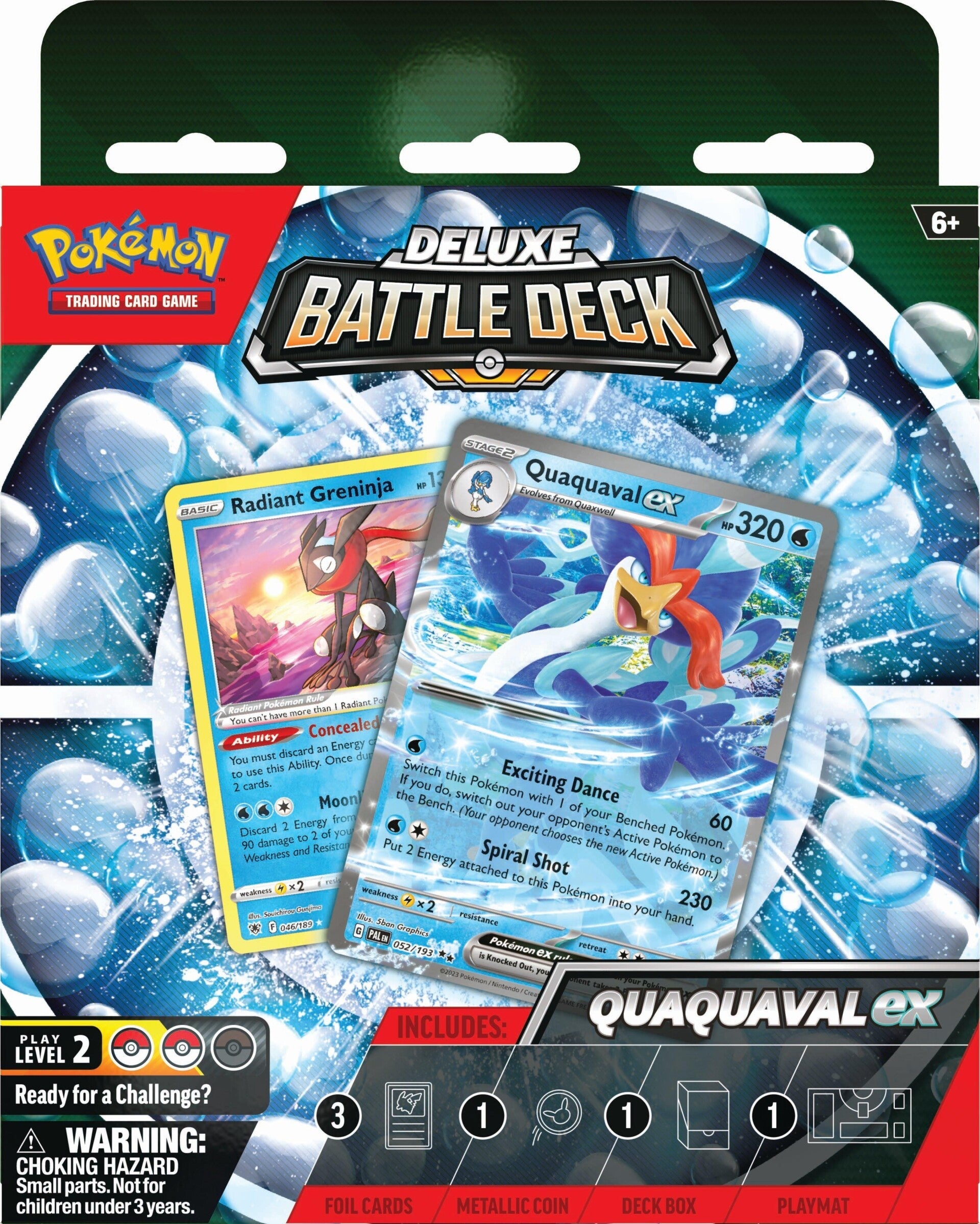 pokémon trading card game quaquaval ex deluxe battle deck Deluxe Battle Deck (Quaquaval ex)
