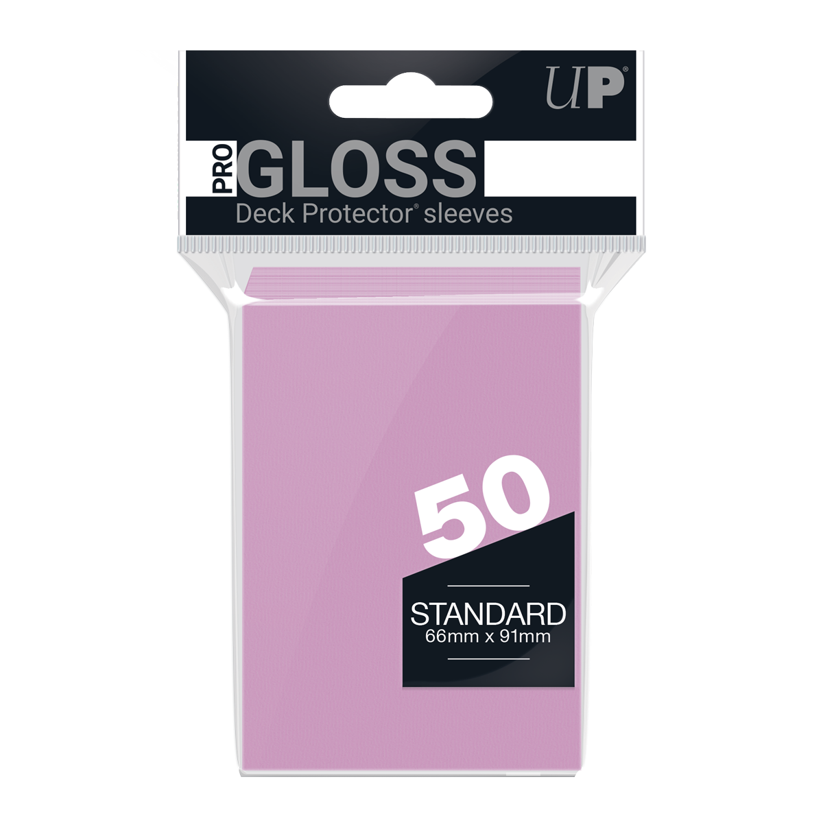 Ultra PRO: Standard 50ct Sleeves - PRO-Gloss (Bright Pink)