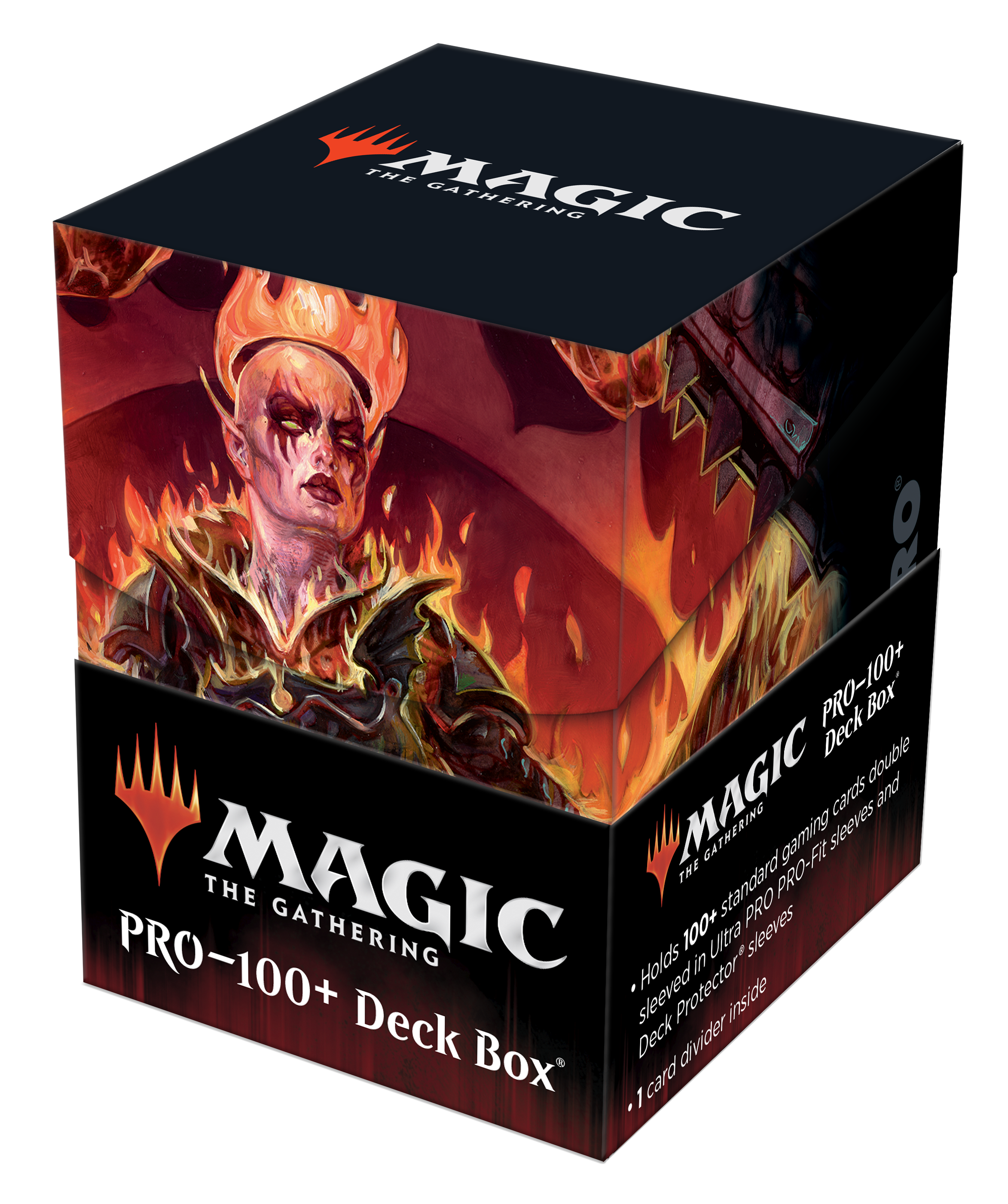Ultra PRO: 100+ Deck Box - Adventures in the Forgotten Realms (Zariel, Archduke of Avernus)
