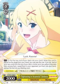 "Sightseeing in Arcanretia" Darkness (KS/W55-E008 R) - KonoSuba 2