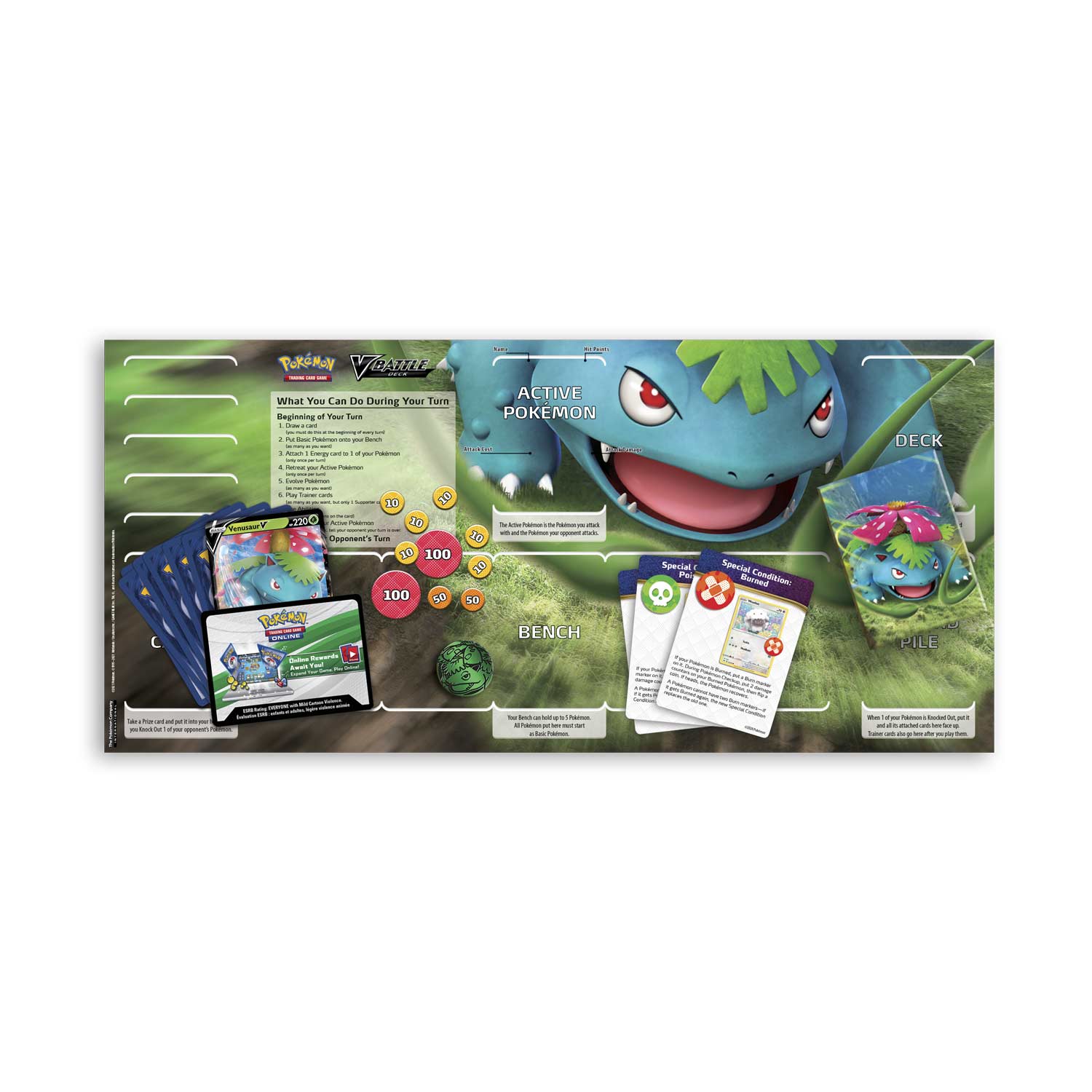 Shining Fates - V Battle Deck (Venusaur V)