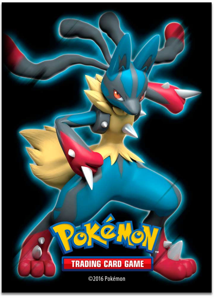 mega lucario card sleeves Card Sleeves