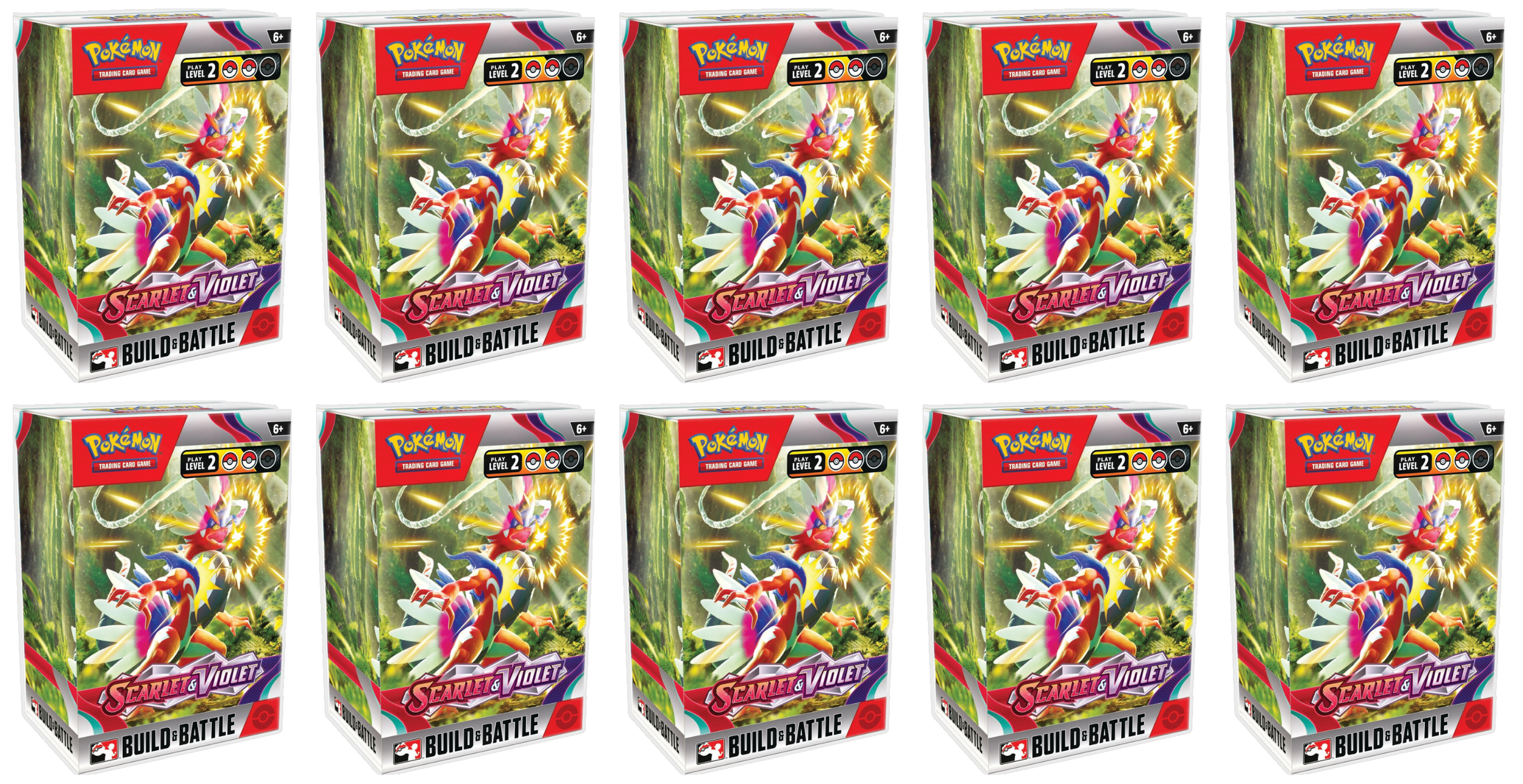 Scarlet & Violet - Build & Battle Box Display