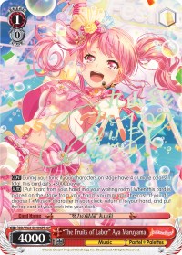 "The Fruits of Labor" Aya Maruyama (SP) (B) (BD/W63-E049SPb SP) - BanG Dream! Girls Band Party! Vol.2