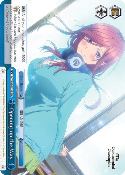 Opening up the Way (RRR) (5HY/W83-E133R RRR) - The Quintessential Quintuplets