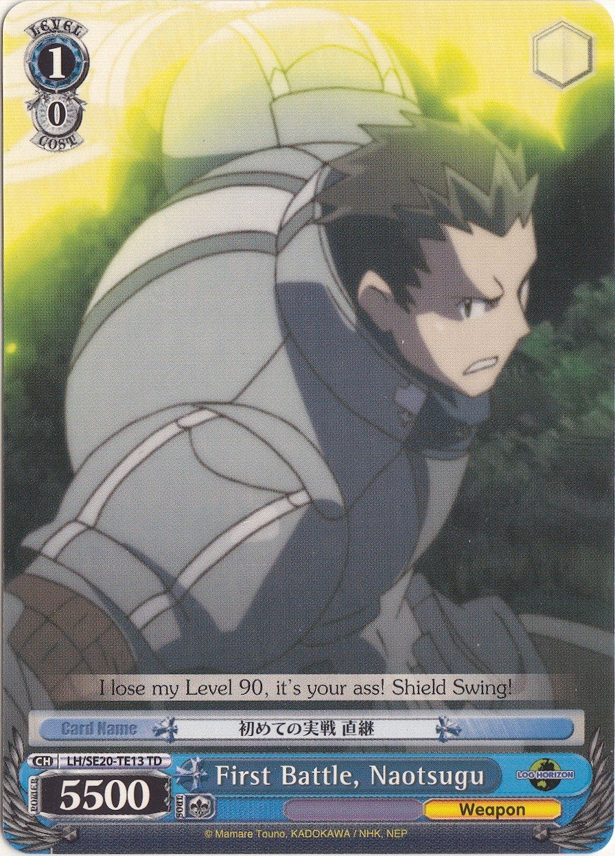 First Battle, Naotsugu (LH/SE20-TE13 TD) - LOG HORIZON