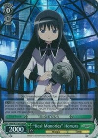"Real Memories" Homura (SR) (MM/W35-E029S SR) - Puella Magi Madoka Magica the Movie -Rebellion-