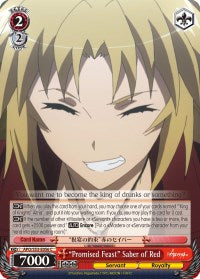 "Promised Feast" Saber of Red (APO/S53-E056 C) - Fate/Apocrypha