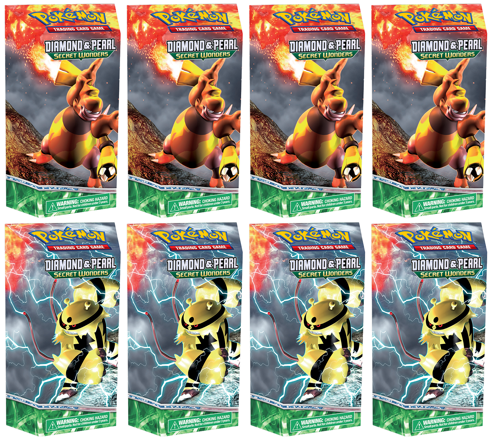 Diamond & Pearl: Secret Wonders - Theme Deck Display