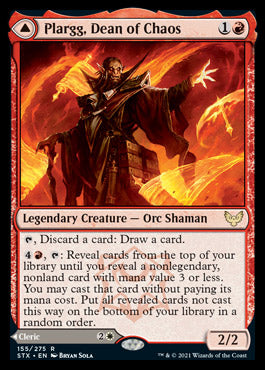 Plargg, Dean of Chaos // Augusta, Dean of Order (STX-155) - Strixhaven: School of Mages