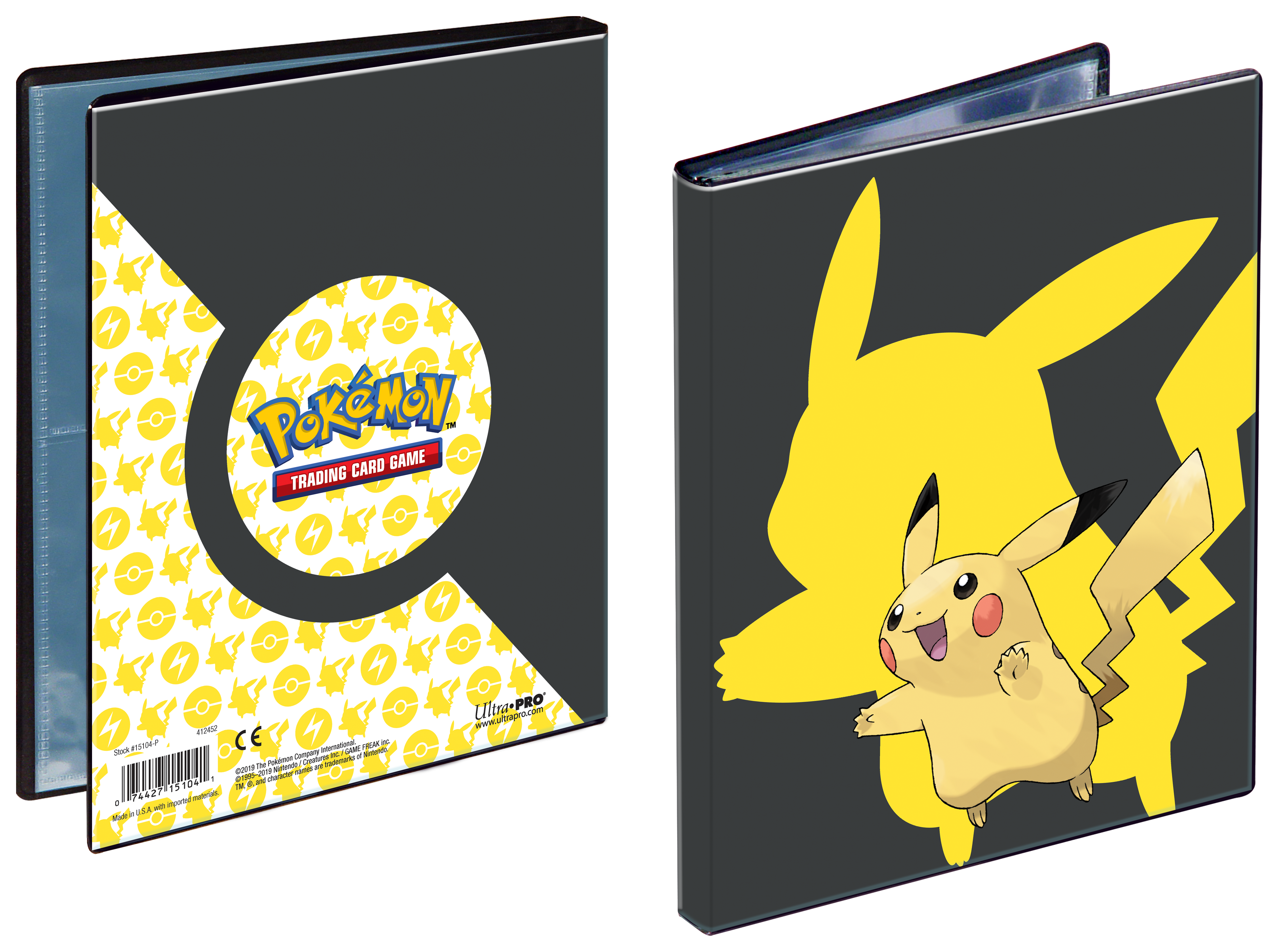 Ultra PRO: 4-Pocket Portfolio - Pokemon (Pikachu)