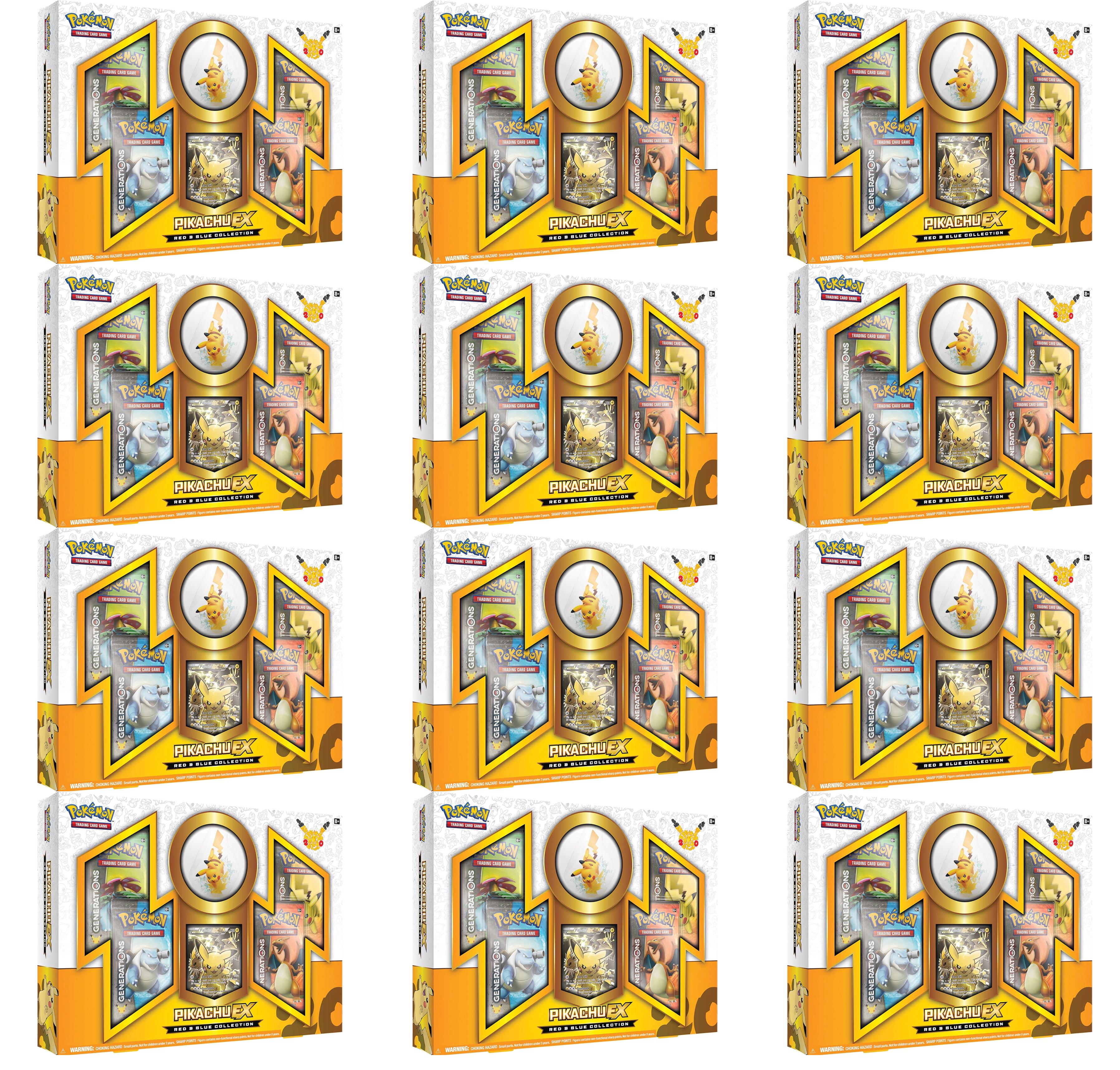 Generations - Red & Blue Collection Case (Pikachu EX)