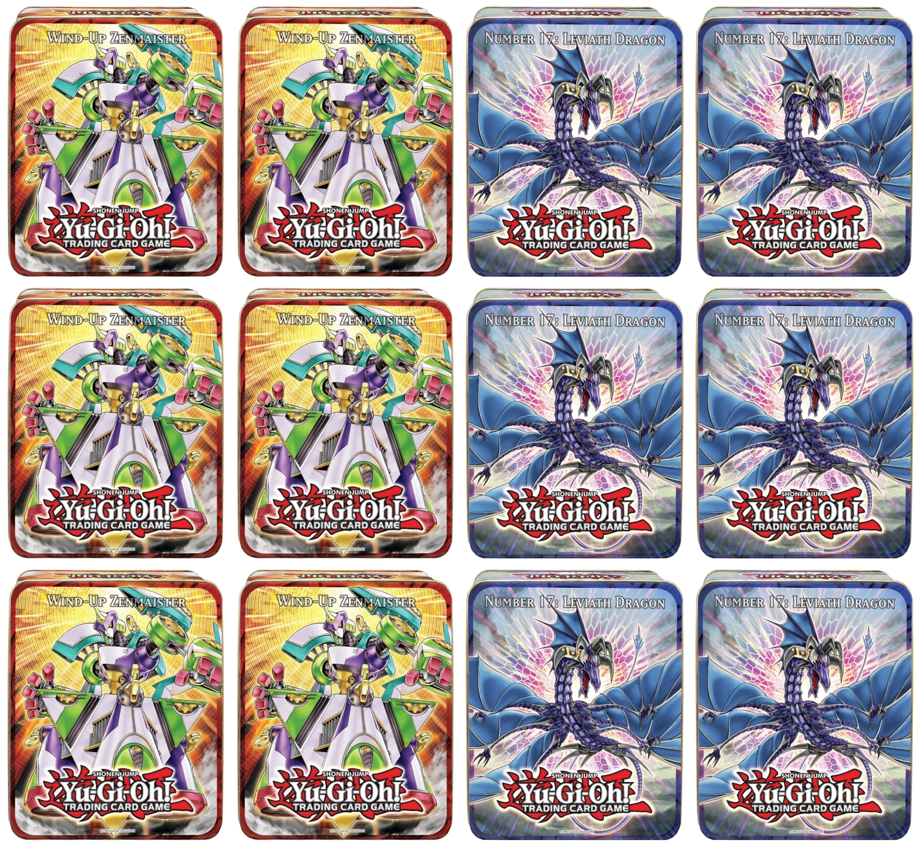 Collectible Tin: Wave 1 Display (Wind-Up Zenmaister/Number 17: Leviathan Dragon)