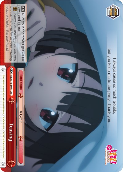 Teasing (KS/W76-E071 CR) - KonoSuba The Movie: Legend of Crimson