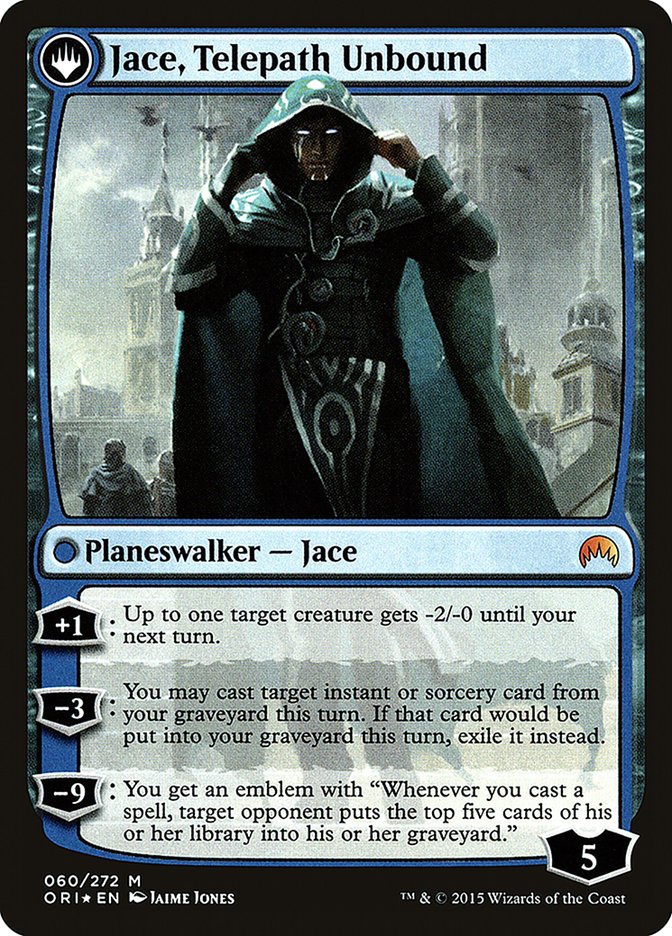 Jace, Vryn's Prodigy // Jace, Telepath Unbound (PRE-60S) - Magic Origins Promos: (originpwdfc) Foil