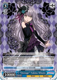 "Onstage" Yukina Minato (SR) (BD/EN-W03-097S SR) - BanG Dream! Girls Band Party! MULTI LIVE