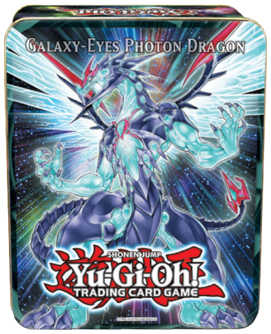 Collectible Tin Display (Galaxy-Eyes Photon Dragon/Number 10: Illumiknight)