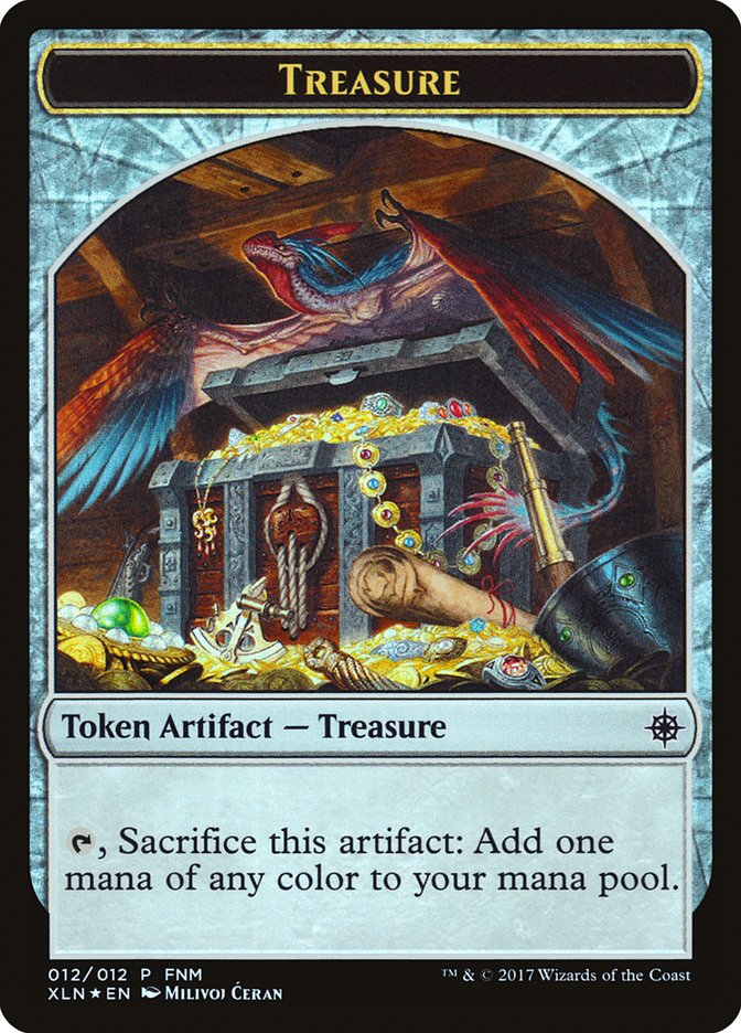 Pirate // Treasure (FNM-012) - Friday Night Magic 2017 Foil
