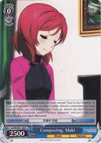 Composing, Maki (LL/EN-W01-100 C) - Love Live! DX