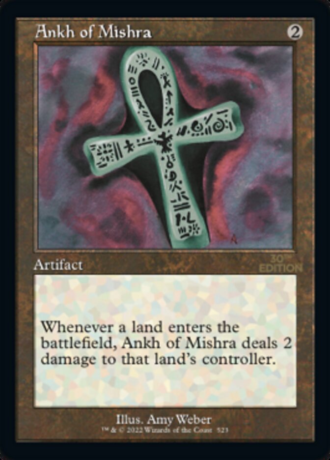 Ankh of Mishra (Retro Frame) (30A-523) - 30th Anniversary Edition