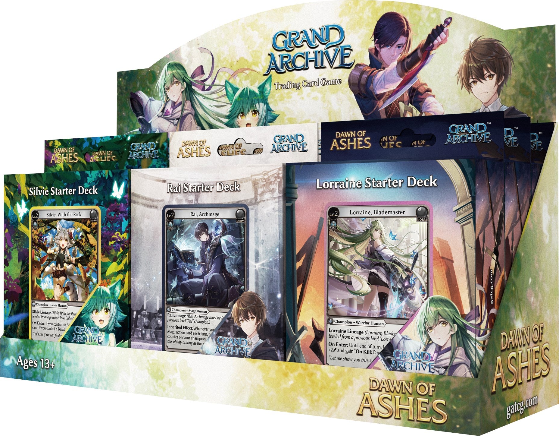 Dawn of Ashes - Starter Deck Display