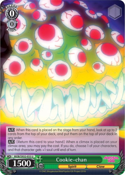 Cookie-chan (MOB/SX02-033 U) - Mob Psycho 100
