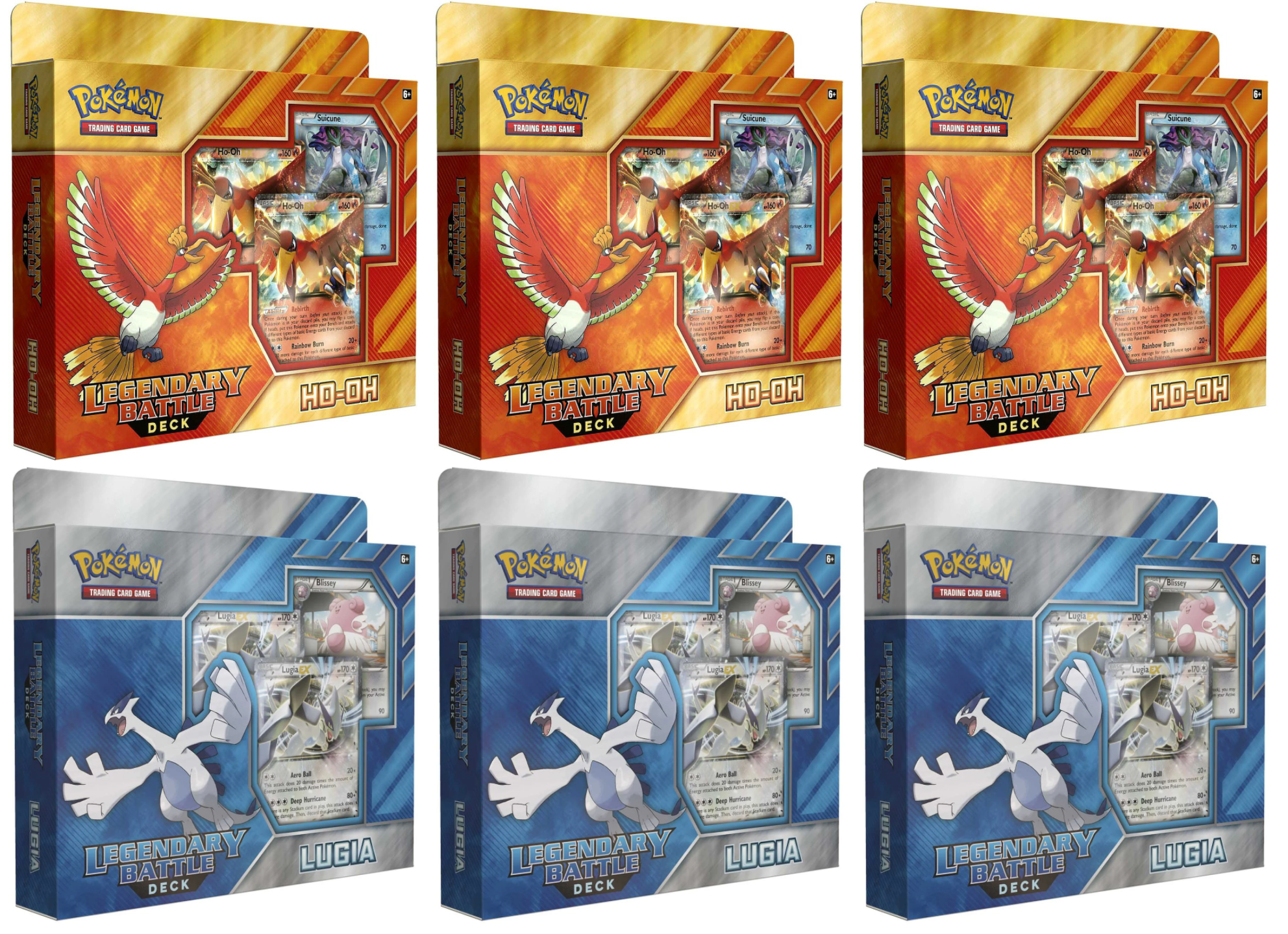 Legendary Battle Deck Display (Ho-oh and Lugia)