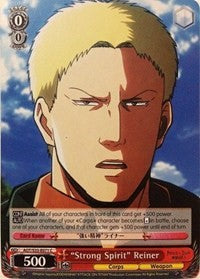"Strong Spirit" Reiner (AOT/S35-E071 C) - Attack on Titan