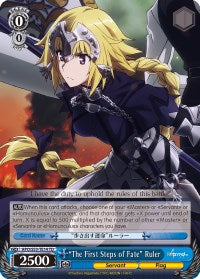 "The First Steps of Fate" Ruler (APO/S53-TE14 TD) - Fate/Apocrypha