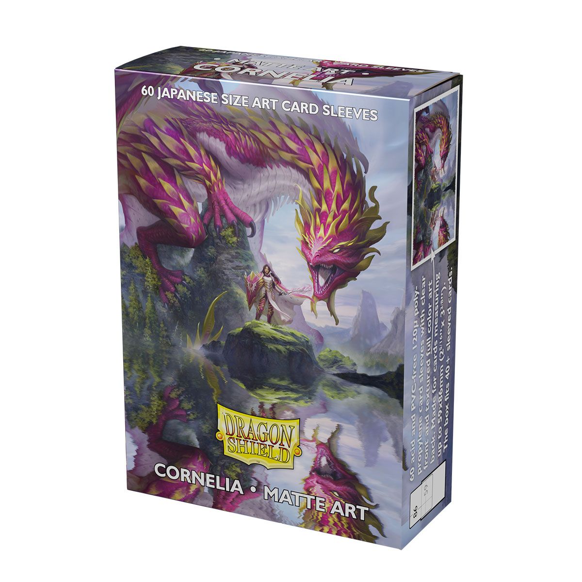 Dragon Shield: Japanese Size 60ct Art Sleeves - Cornelia