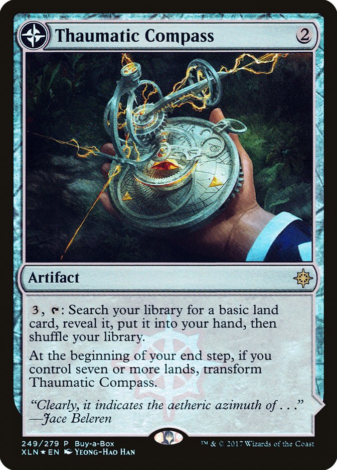Thaumatic Compass // Spires of Orazca (BABP-249) - XLN Treasure Chest: (compasslanddfc) Foil
