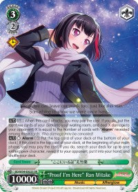 "Proof I'm Here" Ran Mitake (SR) (BD/W54-E032S SR) - BanG Dream! Girls Band Party!