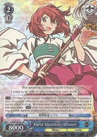 Field Monitor, Minori (Alternate Art Foil) (LH/SE20-E27 RR) - LOG HORIZON