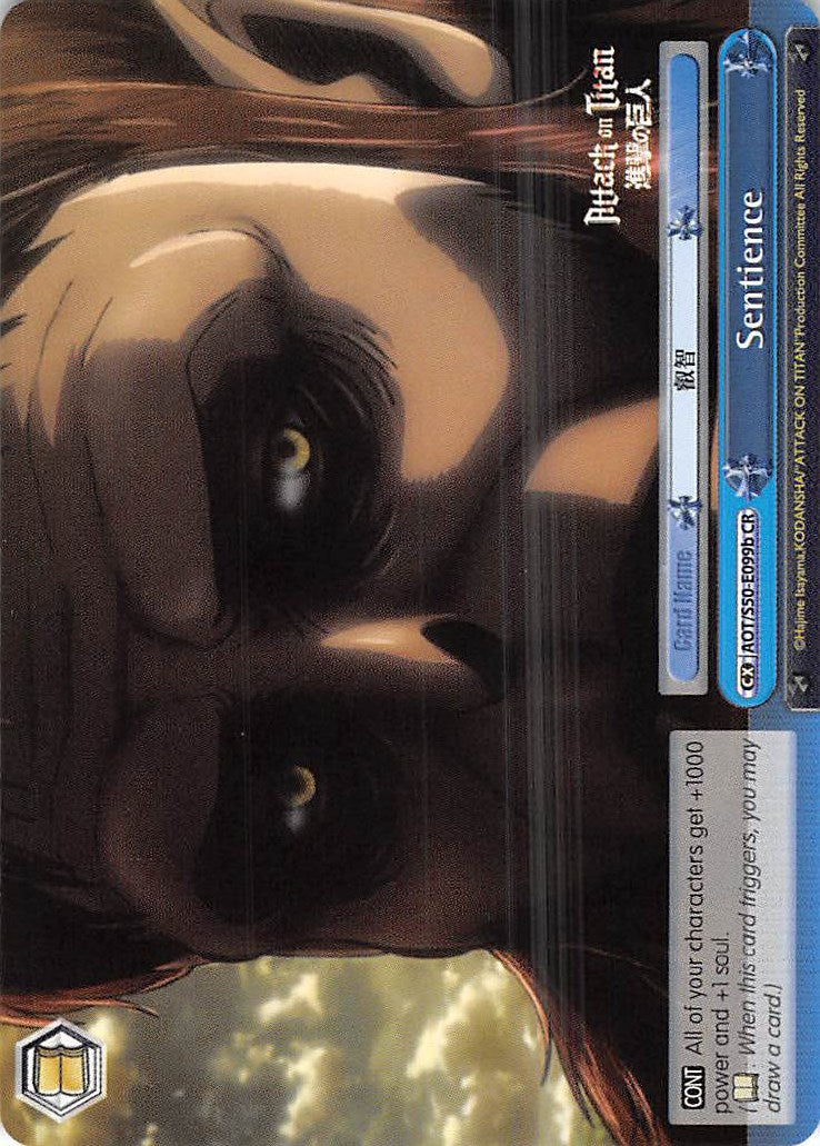 Sentience (B) (AOT/S50-E099b CR) - Attack on Titan Vol. 2